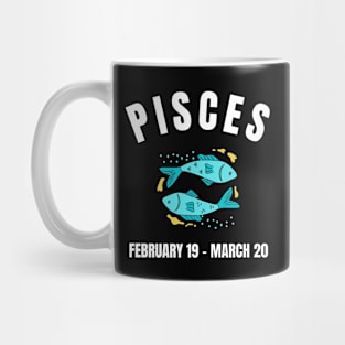 Pisces star sign Mug